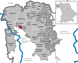 Kaart van Glattbach