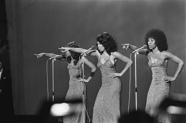 Singing group The Three Degrees