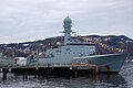 HDMS Triton, Danish ocean patrol vessel in Trondheim.