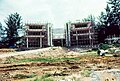 The campus of Hwa Chong Junior College during the reconstruction in 1990.