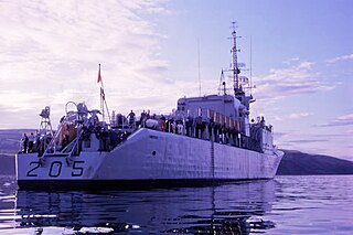 HMCS <i>St. Laurent</i> (DDH 205) Destroyer of the Royal Canadian Navy