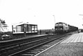 HUA-150656-Gezicht op het N.S.-station Sappemeer Oost te Sappemeer met een goederentrein getrokken door een diesel-hydraulische locomotief uit de serie 216 van de D.B.jpg