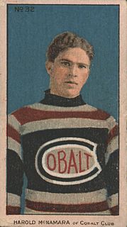 Harold McNamara Canadian ice hockey player