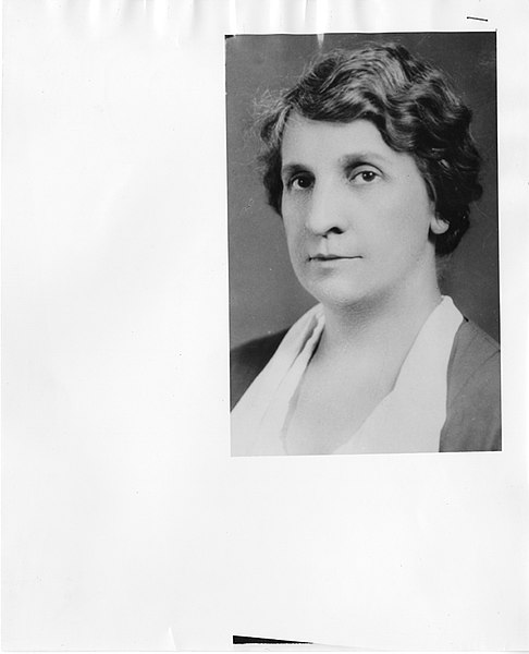 Prof. Harriett Huldah Fillinger, Chair of the Chemistry Dept. 1921-1956