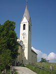 Herz-Jesu parish church with cemetery