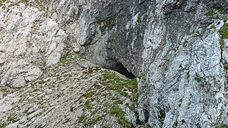 Portal of the Hochlecken cave