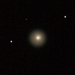 Komeetta 17P/Holmes kuvattuna 25. lokakuuta 2007