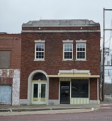 (2014) Home Stake building. National Register of Historic Places. Seminole, Oklahoma Home Stake building Seminole.jpg