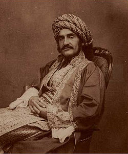 Hormuzd Rassam Moszulban kb. 1854-ben