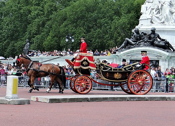 A carriage in London