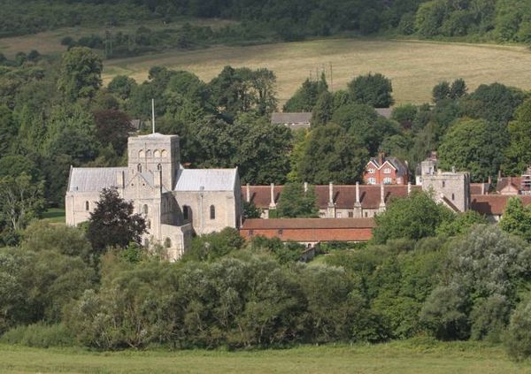 Hospital of St Cross founded in the 1130s by Bishop Henry