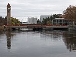 Howard Caddesi Kanal Köprüsü Spokane 2018.jpg