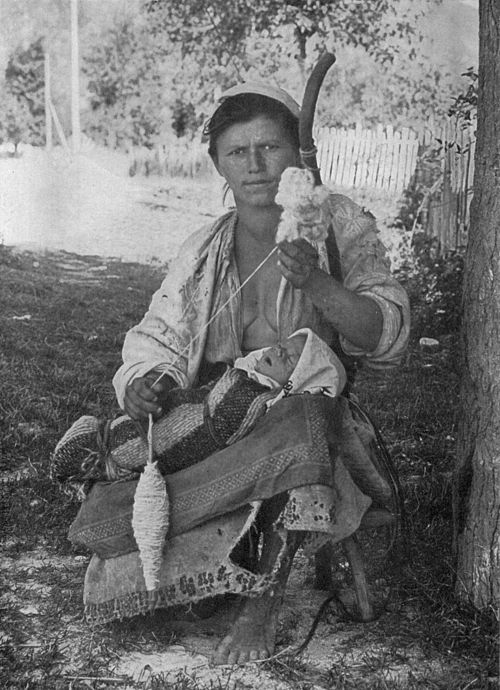 Roma mother and child