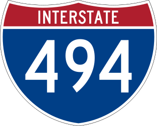 <span class="mw-page-title-main">Interstate 494</span> Highway in Minnesota
