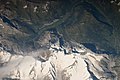 nicht ganz so beeindruckend von oben ... dafür ein Bild mit Schatten im Tal (from Schpaisch (ISS)