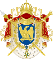 Coat of arms of the First French Empire Imperial Coat of Arms of France (1804-1815).svg