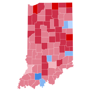 Indiana Presidential Election Results 1928.svg