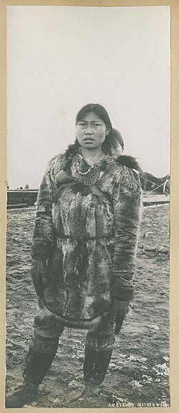 File:Indigenous woman with child on her back, ca. 1899 - DPLA - 5378c5f4c131b5e369a76e791b087f8a.jpg