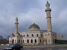 The Islamic Center of America, the largest and the oldest mosque (founded in 1963) in the US, located in Dearborn, Michigan Islamic Center America.jpg