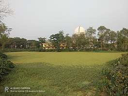 Islamic University Lake with Central Mosque View.jpg