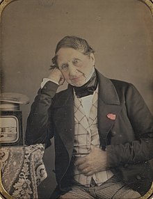 Jean-Gabriel Eynard (Swiss - Self-Portrait with a Daguerreotype of Geneva - Google Art Project.jpg