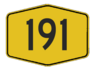 Federal Route 191 shield}}