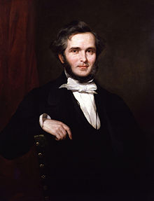 Portrait of John Curwen by William Gush, circa 1857