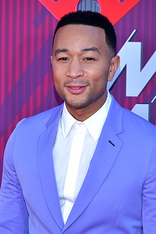 <span class="mw-page-title-main">John Legend</span> American singer, songwriter, pianist, and record producer (born 1978)
