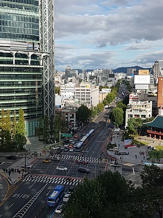 <span class="mw-page-title-main">Jongno</span> Street in Seoul, South Korea