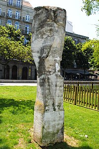 Escultura en Vigo (España).