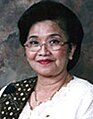 17th Health Minister of Indonesia, Siti Fadilah Supari