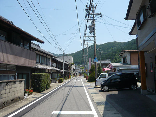 Kamiaso area in Hichisō