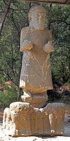 Tarhunzas, the Luwian (Neo-Hittite) weather god, in Karatepe-Aslantaş