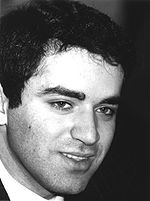 Kasparov at the age of 21, 1985