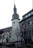 Exterior view of the St. Walburga Church in Meschede