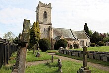 The church, in 2009 Kirkby Wharfe, St John The Baptist Church - geograph.org.uk - 1307102.jpg