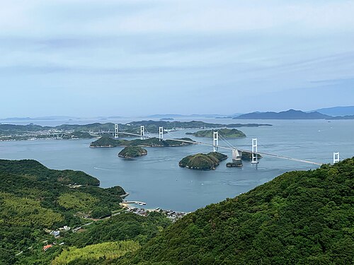 Kurushima-Kaikyo Bridge, Seto Inland Sea, Japan.jpg