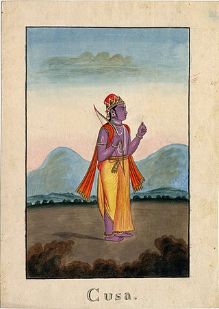 <span class="mw-page-title-main">Kusha (Ramayana)</span> Child of Rama and his wife Sita