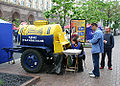 Prodej kvasu v Kyjevě