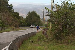 Ein Abschnitt von Ruta Panorámica in Collores