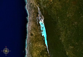 Satellitenbild vom Tsimanampetsotsa See
