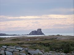 Le Corbeau, seen from the north of the island