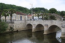 Brücke Le Pontcelot über die Marne aus dem 16. Jahrhundert