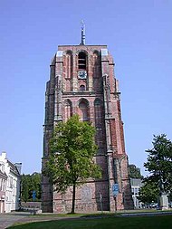 A Oldehove, a torre de Leeuwarden.