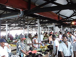 Market in Lelydorp