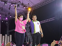 Philippine Elections 2022 Campaign - Leni Robredo and Daniel Fernando