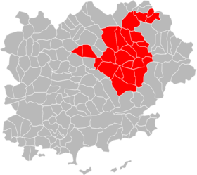 Localisation de Dracénie Provence Verdon agglomération