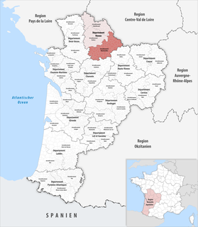 Arrondissement of Montmorillon Arrondissement in Nouvelle-Aquitaine, France