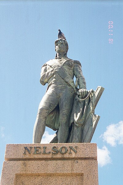 File:Lord Nelson, Nelson's Statue (close), Barbados.jpg