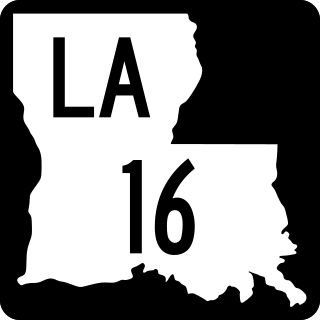 <span class="mw-page-title-main">Louisiana Highway 16</span> Highway in Louisiana